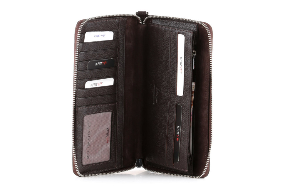 Клатч Karya коричневий 0706-39