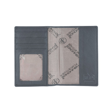 Hammonds Flycatcher PH602 Grey Leather Document Cover