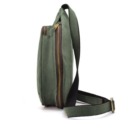 Leather backpack TARWA RE-3025-3md one-shoulder sling backpack   