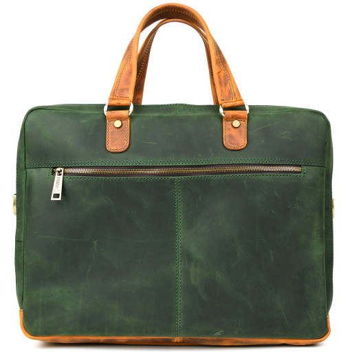 Мужская кожаная деловая сумка REY-4664-4lx TARWA комбинация цветов