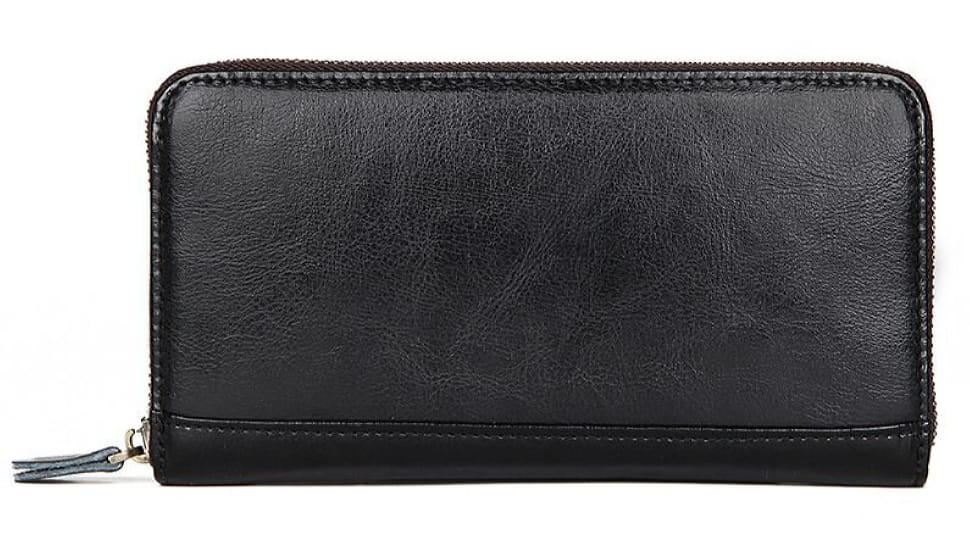 Візитниця велика Vintage 14605 Чорна