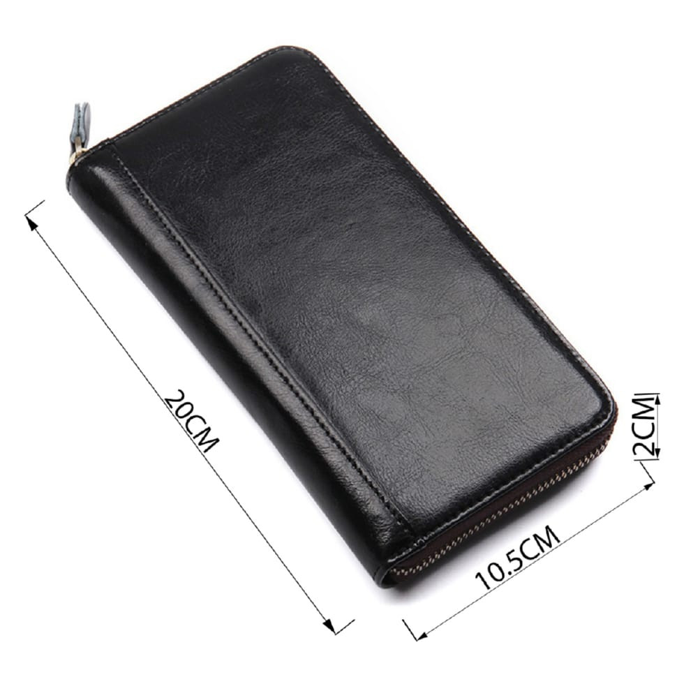 Візитниця велика Vintage 14605 Чорна