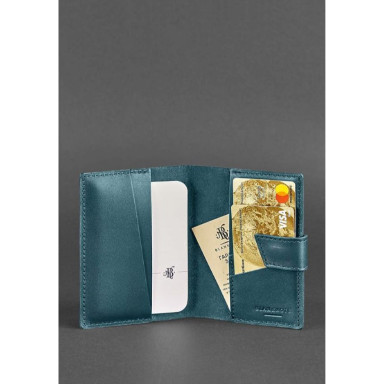Leather Passport Cover 4.0 Green