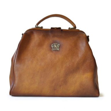 Pratesi BMA174 - Woman Bag Monteriggioni in cow leather Bruce Brown