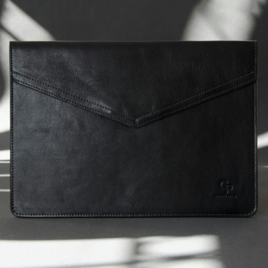 Leather case for MacBook 12', black