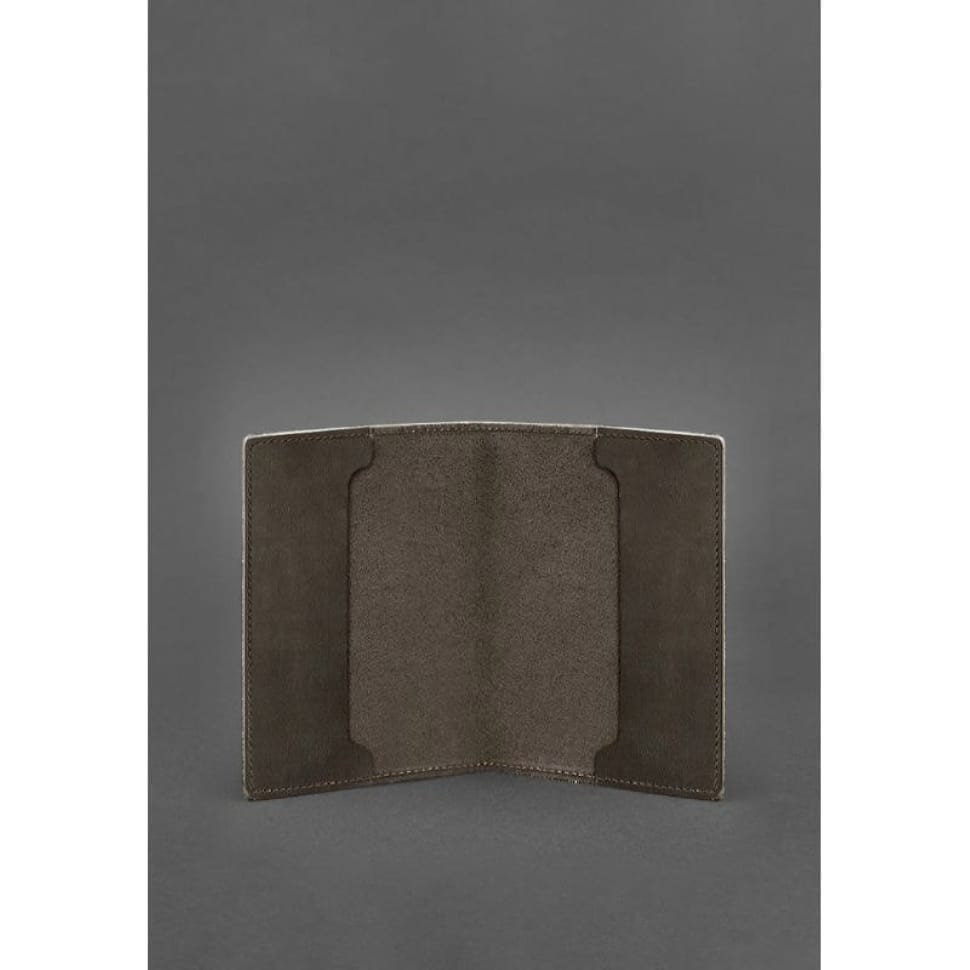 Шкіряна обкладинка для посвідчення офіцера 9.0 темно-коричнева Crazy Horse