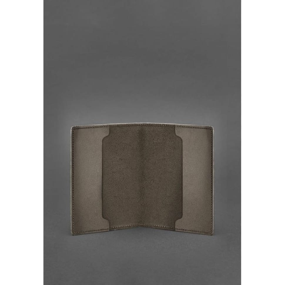 Шкіряна обкладинка для посвідчення офіцера 9.0 темно-коричнева Crazy Horse