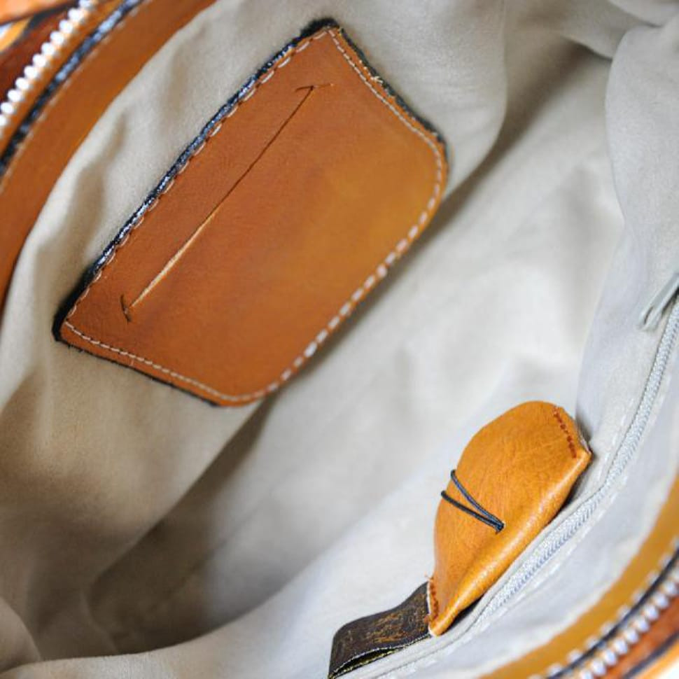 Pratesi BFU465/P - Shoulder Bag Consuma Мале в шкіряній шкірі