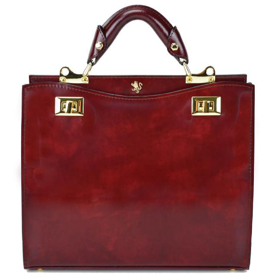 Pratesi RCH150/32 - Anna Maria Luisa de' Medici Medium Lady Bag in cow leather Radica Chianti