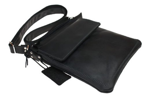 Сумка чоловіча шкіряна планшетка SULLIVAN smvp124 (25) чорна