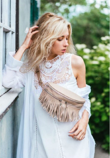 Belt bag Spirit creme brulee, BlankNote