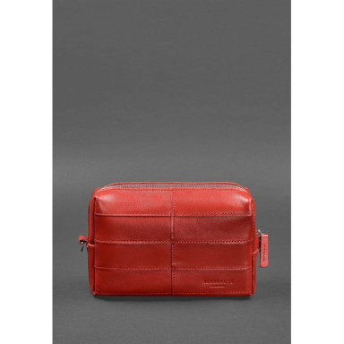 Leather cosmetic bag 3.1 Red crust