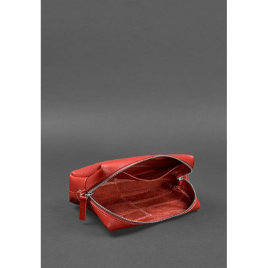 Leather cosmetic bag 3.1 Red crust