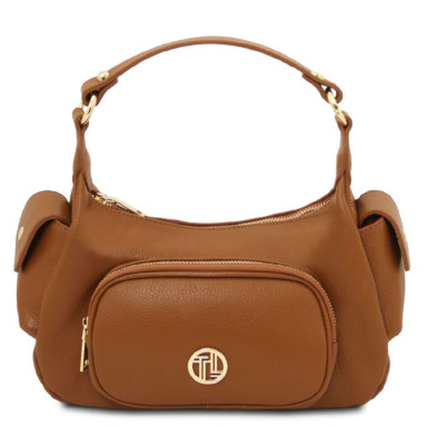 Кожаная сумка тоут (тоте) Tuscany Olivia TL142396