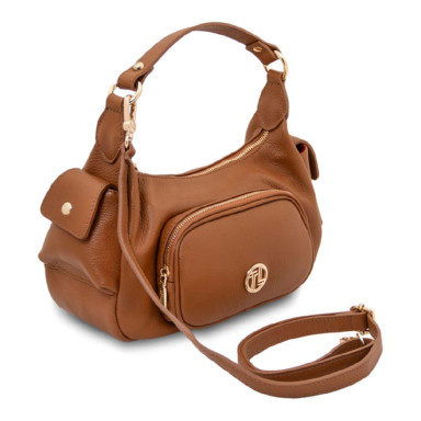 Кожаная сумка тоут (тоте) Tuscany Olivia TL142396