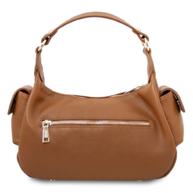 Кожаная сумка тоут (тоте) Tuscany Olivia TL142396