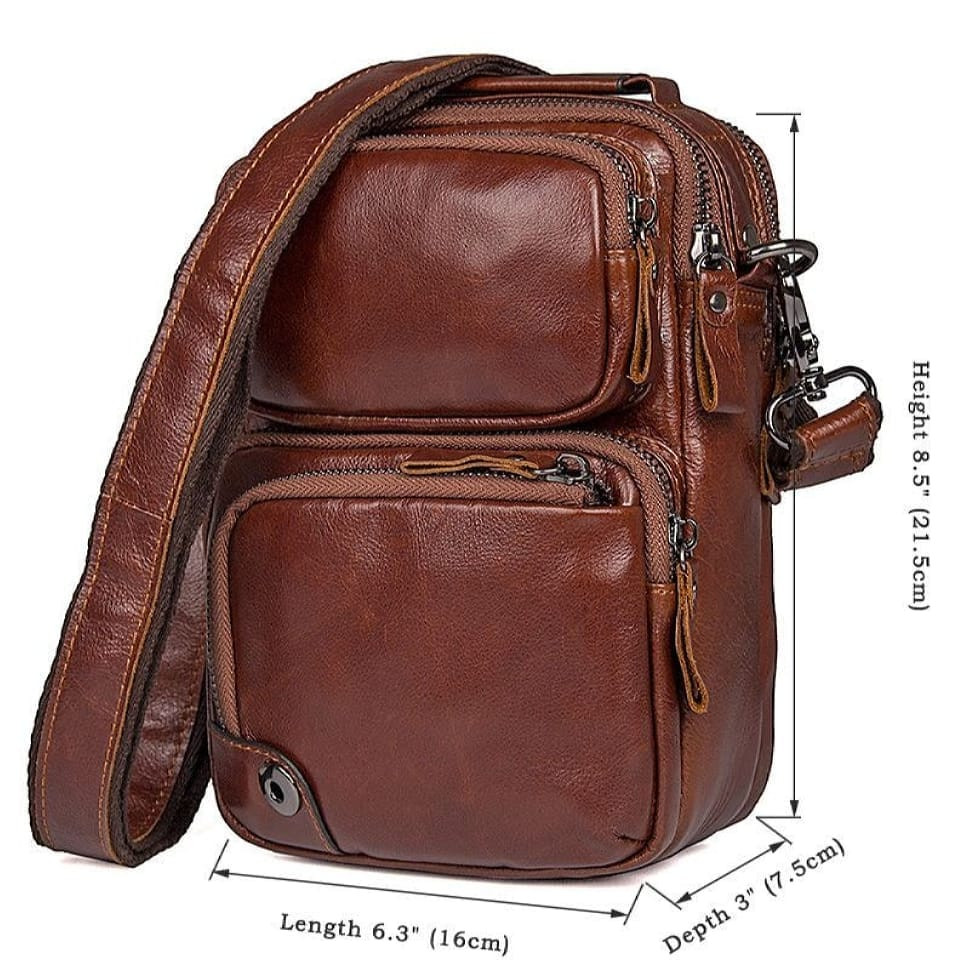 Чоловіча сумка на плече John McDee 1010B