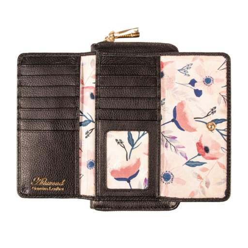 Кошелек женский Ashwood J54 Black (Черный)