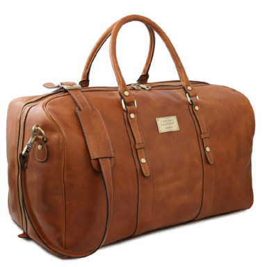 Francoforte Exclusive Leather Weekender Travel Bag Tuscany TL142338
