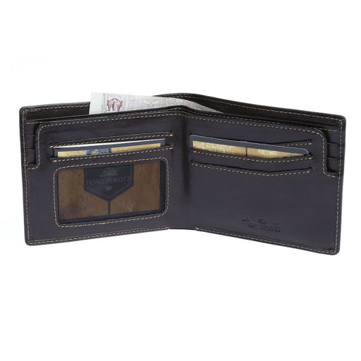 Шкіряне портмоне Italico 3685 moro коричневий