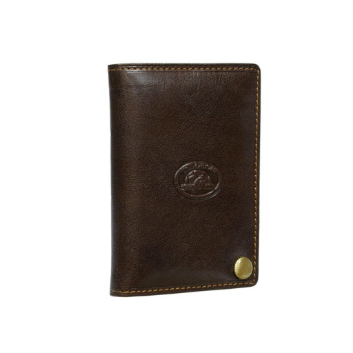 Візитниця шкіряна Italico 2367 moro коричневий