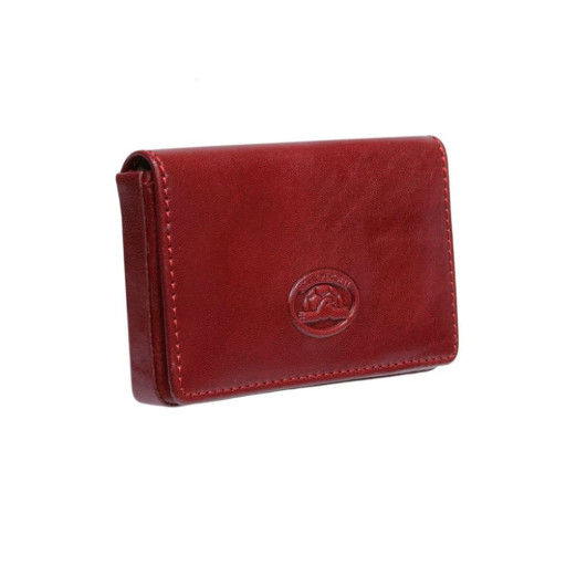 Візитниця шкіряна Italico 2678 rosso червоний
