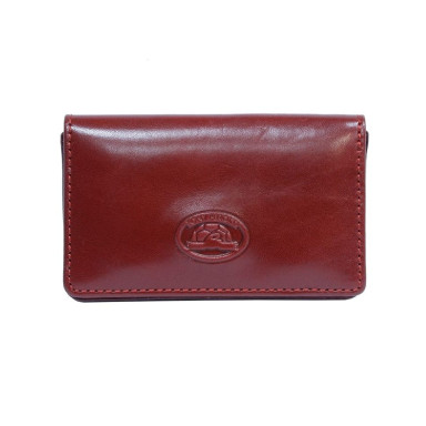 Візитниця шкіряна Italico 2678 rosso червоний