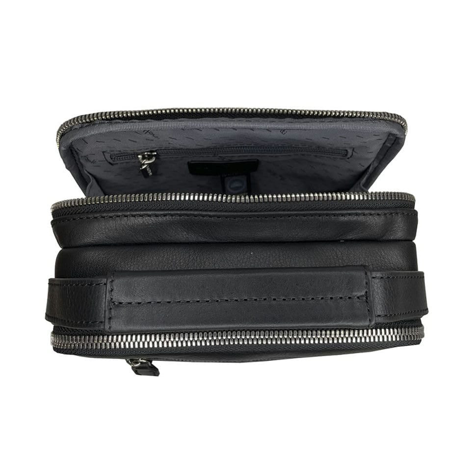 Сумка шкіряна Contatto 9743 чорний