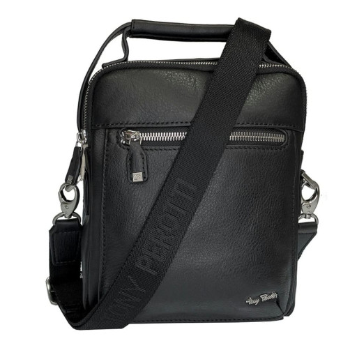 Сумка шкіряна Contatto 9743 чорний