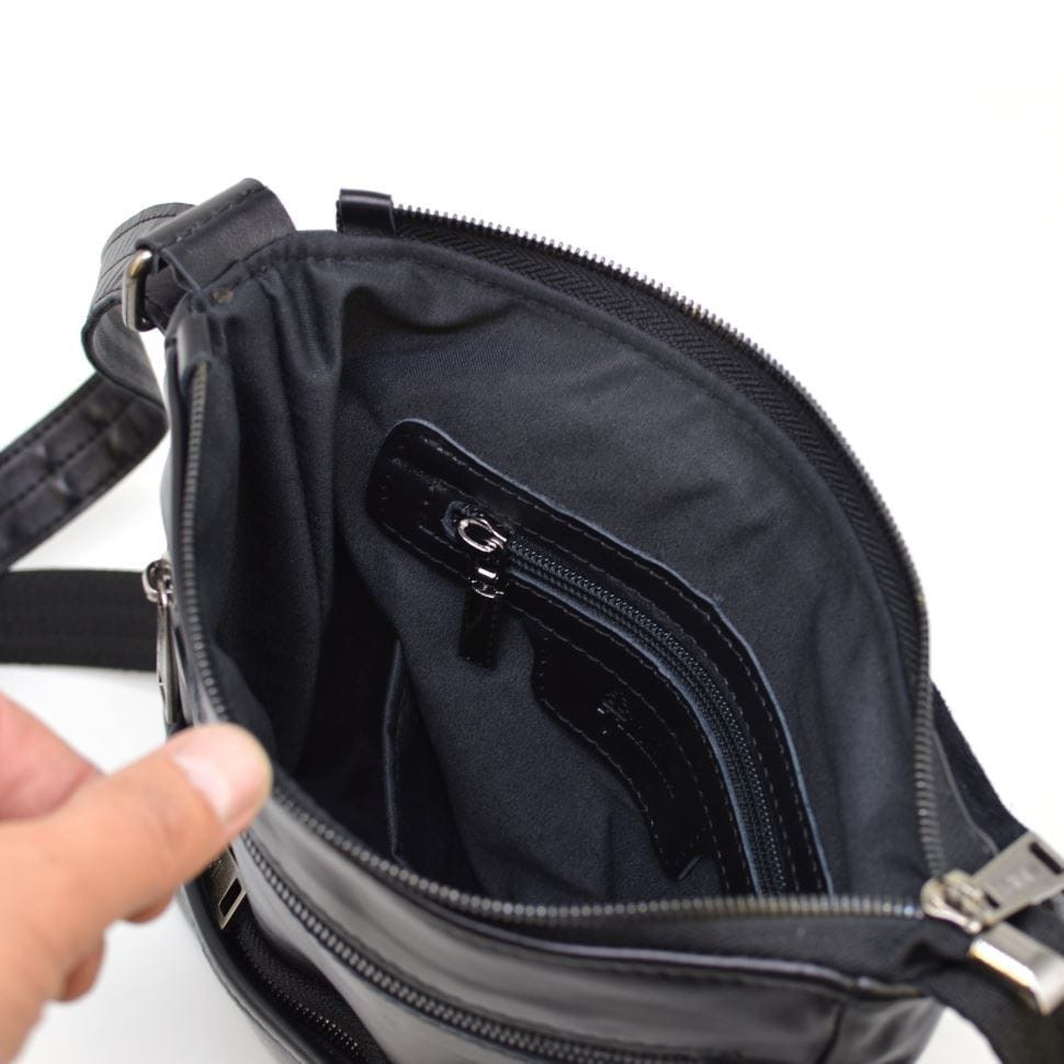 Чоловіча шкіряна сумка через плече GA-1302-3md TARWA