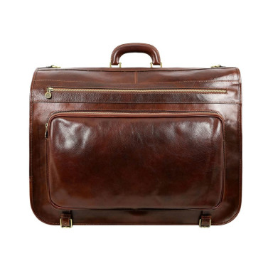 Leather briefcase, garment, suit bag - The Big Sleep - Time Resistance 5221801