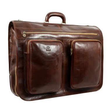 Leather briefcase, garment, suit bag - The Big Sleep - Time Resistance 5221801