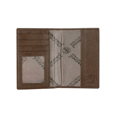 Hammonds Flycatcher PH602 Brushwood Leather Document Cover (Brown)