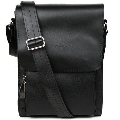 Mens shoulder bag TARWA ZA-4027-3md A4 format, 14-inch notebook