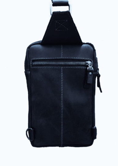 Mens sling shoulder bag 102-17(30) blue