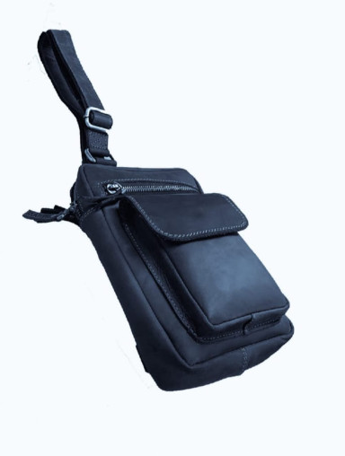 Mens sling shoulder bag 102-17(30) blue