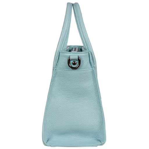 Сумка жіноча шкіряна Desisan 2970-376 блакитний