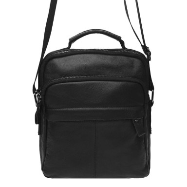 Men's leather bag Keizer K18853-black