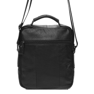 Men's leather bag Keizer K18853-black