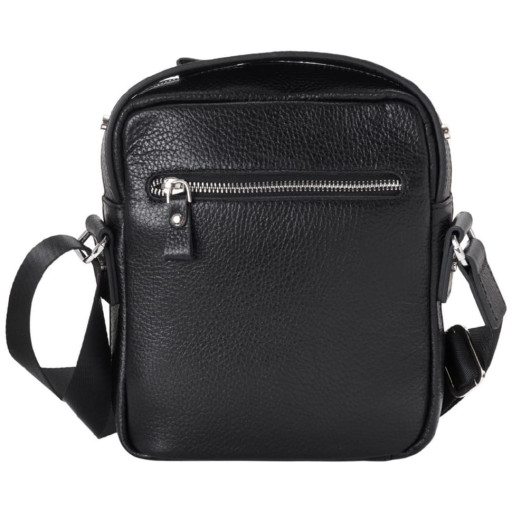 Барсетка м'яка шкіряна BOND 1447-281 чорна