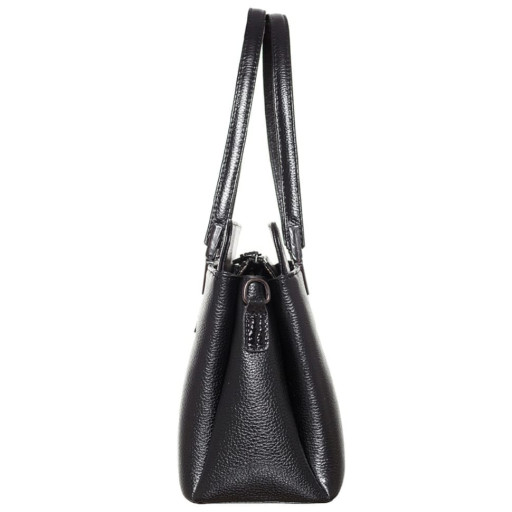 Сумка жіноча шкіряна Desisan 597-011 чорний флотар