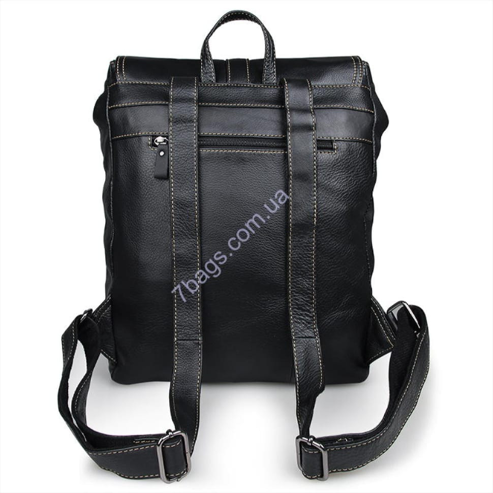 Чоловік рюкзак з натуральної телячої шкіри John McDee 7335A