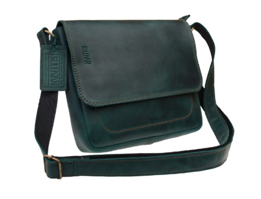 Сумка жіноча шкіряна маленька клатч SULLIVAN 2631 (25) зелена