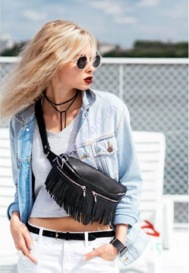 Belt bag Spirit onyx, from the brand BlankNote BN-BAG-15