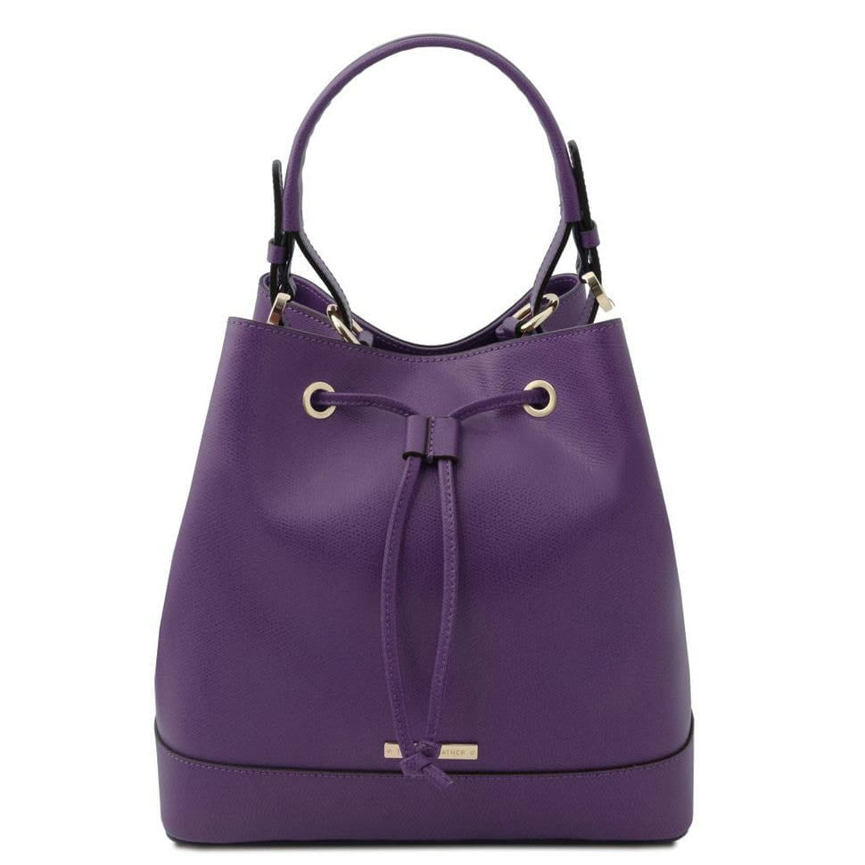 Шкіряна жіноча сумка відро Tuscany Minerva TL142145 