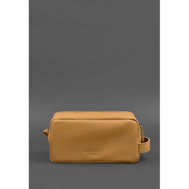 Leather cosmetic bag 6.0 yellow floatar