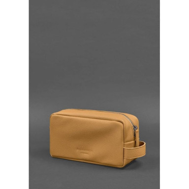 Leather cosmetic bag 6.0 yellow floatar
