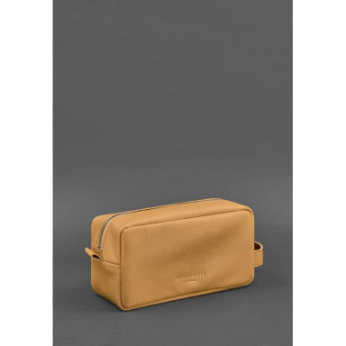 Leather cosmetic bag 6.0 yellow floatar