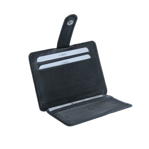 Кредитниця шкіряна Cortina 5062 чорний