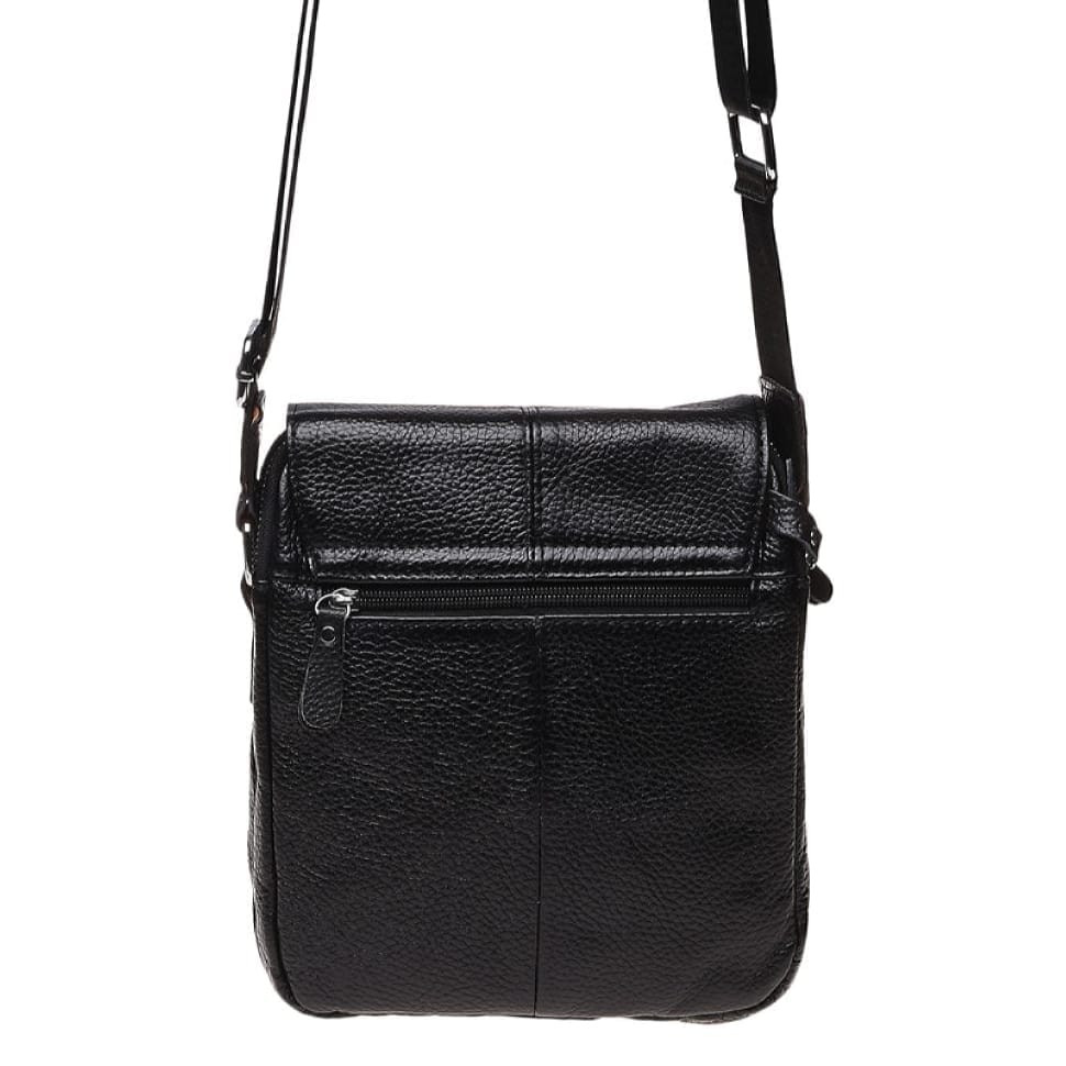 Чоловіча сумка шкіряна Keizer K1B065-black